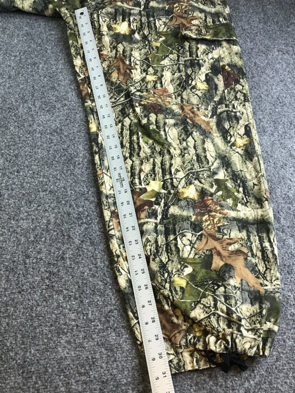 Mothwing Hunting Pants Mens Large 34 Fall Mimicry 2.0 camo Cargo Windbreaker - Picture 10 of 16